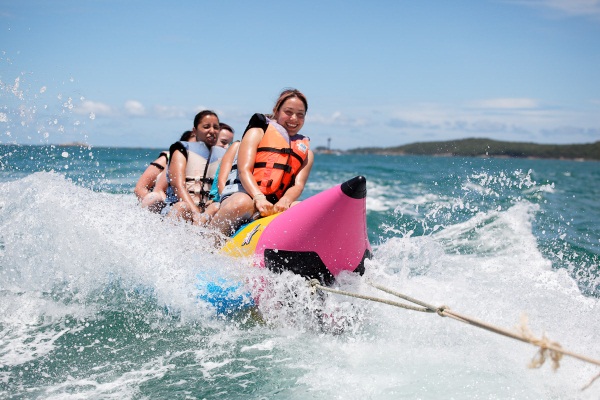 Banana boat in Turkey